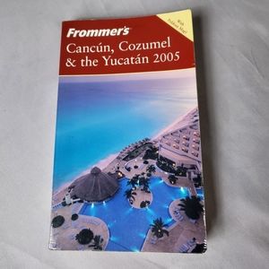 Frommer's Cancun, Cozumel & the Yucatan 2005 paperback travel guide book GUC